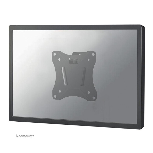 Neomounts Flachbildschirm-Wandhalter - 25,4 cm (10 Zoll) - 76,2 cm (30 Zoll) - 75 x 75 mm - 100 x 100 mm - 0 - 15° - Schwarz