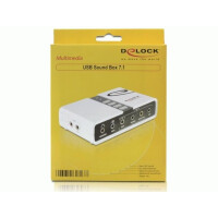 Delock USB Sound Box 7.1 - 7.1 Kanäle - USB