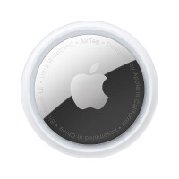 Apple AirTag - Silber - Wei&szlig; - iOS 14.5 - IP67 - CR2032 - 3,19 cm - 8 mm
