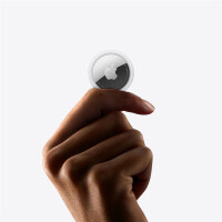 Apple AirTag - Silber - Wei&szlig; - iOS 14.5 - IP67 - CR2032 - 3,19 cm - 8 mm