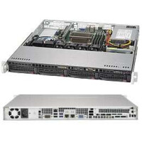 Supermicro CSE-813MFTQC-350CB - Rack - Server - Schwarz - ATX - micro ATX - 1U - 350 W