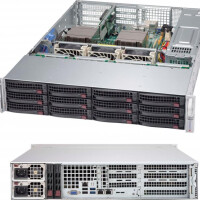 Supermicro CSE-826BAC4-R920WB - Rack - Server - Schwarz - 2U - Ventilatorausfall - Festplatte - LAN - Leistung - System - Platinum Certified BSMI CCC CE/EMC FCC class B TUV/CB UL/CUL