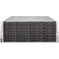 Supermicro SuperChassis 846BE1C-R1K03JBOD - Serial ATA III - 3.5 Zoll - 27,2 kg - Rack (4U) - Schwarz
