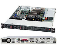 Supermicro SuperServer 1026T-TF - Barebone - Intel Sockel 1366 Core i - Barebone - Intel Sockel 1366 (Core i)