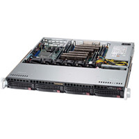 Supermicro SuperChassis 813MFTQ-441CB - Rack - Server - Schwarz - ATX,Micro ATX - 440 W - 3.5 Zoll