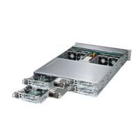 Supermicro SuperServer 6028TP-HC1R - Rack (2U) - - - Intel® C612 - LGA 2011 (Socket R) - DDR4-SDRAM - SATA - 2000 W
