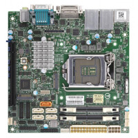 Supermicro X11SCV-Q - Intel - LGA 1151 (Socket H4) - Intel&reg; Celeron&reg; - Intel&reg; Core&trade; i3 - Intel Core i5 - Intel Core i7 - Intel&reg; Pentium&reg; - DDR4-SDRAM - 32 GB - SO-DIMM