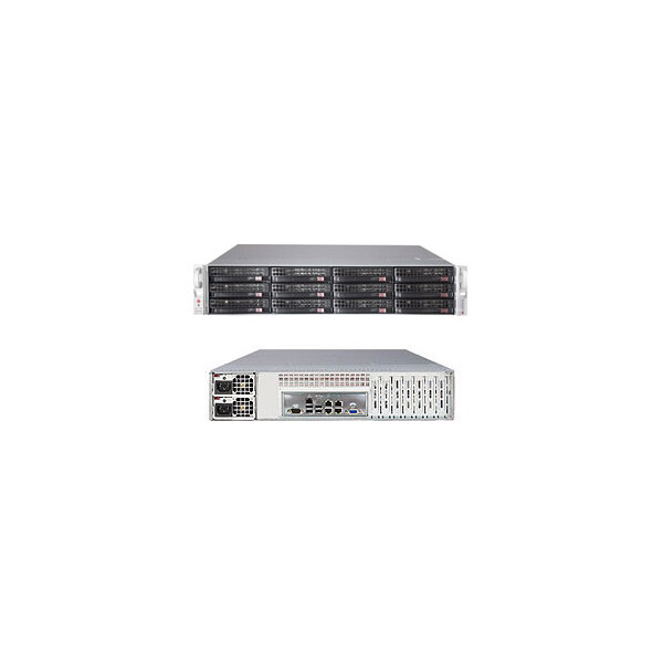 Supermicro SuperServer 6027R-E1CR12L - Intel® C602J - LGA 2011 (Socket R) - 8 GT/s - QuickPath Interconnect (QPI) - 30 MB - Intel® Xeon®