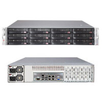 Supermicro SuperServer 6027R-E1CR12L - Intel® C602J - LGA 2011 (Socket R) - 8 GT/s - QuickPath Interconnect (QPI) - 30 MB - Intel® Xeon®