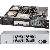 Supermicro SuperChassis 523L-505B - 2U - Server - Schwarz...