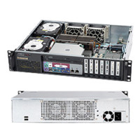 Supermicro SuperChassis 523L-505B - 2U - Server - Schwarz...