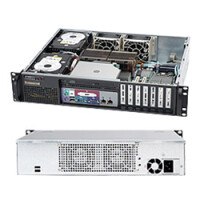 Supermicro SuperChassis 523L-505B - 2U - Server - Schwarz - ATX - Aktivität - Festplatte - Leistung - Stromausfall - System - 500 W
