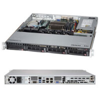 Supermicro 5018D-MTLN4F - LGA 1150 (Socket H3) - DDR3-SDRAM - Serial ATA III - Eingebauter Ethernet-Anschluss - 350 W