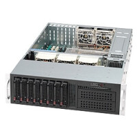 Supermicro Server Geh 3U/2x920W/8x3.5&quot; 835TQ-R921B - Geh&auml;use - ATX