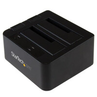 StarTech.com &quot;USB 3.1 (10 Gbit/s) Duplizierer Dockingstation f&uuml;r 2,5&quot;&quot; &amp; 3,5&quot;&quot; SATA SSD/HDD Laufwerke - Clone / Kopierstation bis zu 28GB/min &quot; - Festplattenduplikator