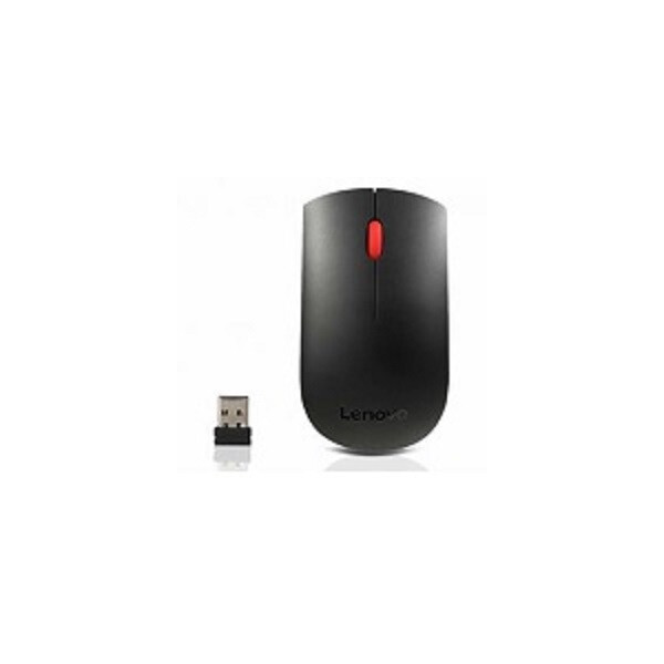 Lenovo Essential Wireless Mouse - Maus - 1.200 dpi Laser - 3 Tasten - Schwarz