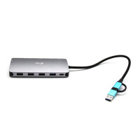 i-tec USB 3.0 3x LCD Nano Dock USB 3.0 USB-C/TB3 LAN PD 100W