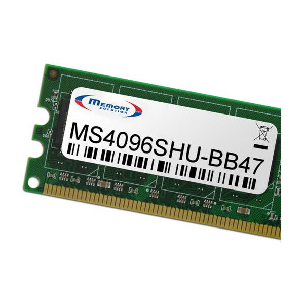 Memorysolution 4GB Shuttle SX79R5 Barebone