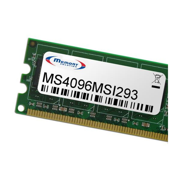Memorysolution 4GB MSI X58 Pro-E, X58 Pro-E SLI