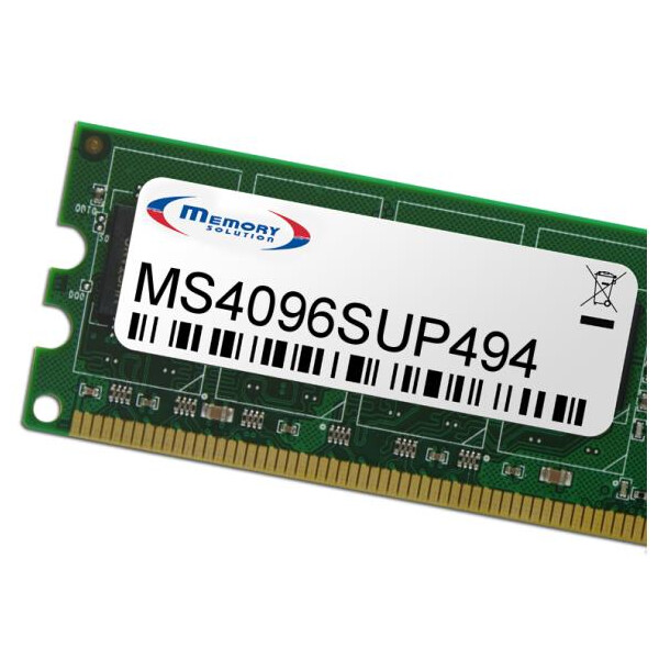 Memorysolution 4GB Supermicro X9DA series UDIMM