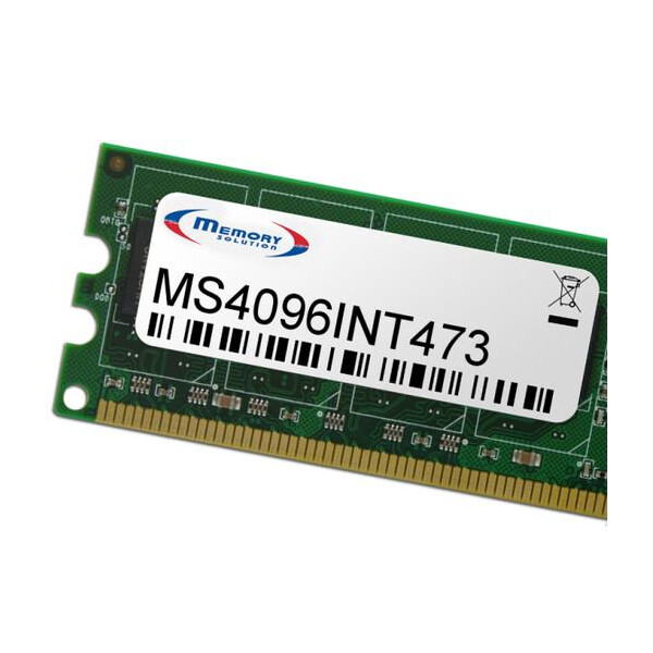 Memorysolution 4GB Intel DQ67SW (Strawberry Mountain)