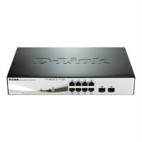 D-Link 8-Port Layer2 PoE Smart Managed Gigabit Switch|green 3.0 8x 10/100/1000Mbit/s - Switch - 1 Gbps