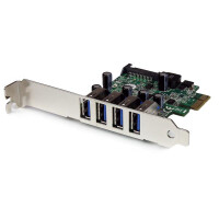 StarTech.com 4 Port PCI Express USB 3.0 SuperSpeed...