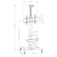Hagor HP Twin Stand Standsystem f Displays 32-55Zoll...