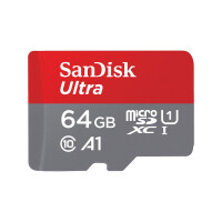 SanDisk Ultra microSD - 64 GB - MicroSDHC - Klasse 10 -...