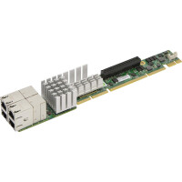 Supermicro AOC-UR-I4XT - Eingebaut - Verkabelt - PCI...