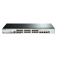 D-Link 28-Port Smart Managed PoE Gigabit Stack Switch 2x...