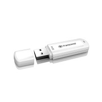 Transcend JetFlash TS128GJF730 - 128 GB - USB Typ-A - 3.2 Gen 1 (3.1 Gen 1) - Kappe - 8,5 g - Wei&szlig;