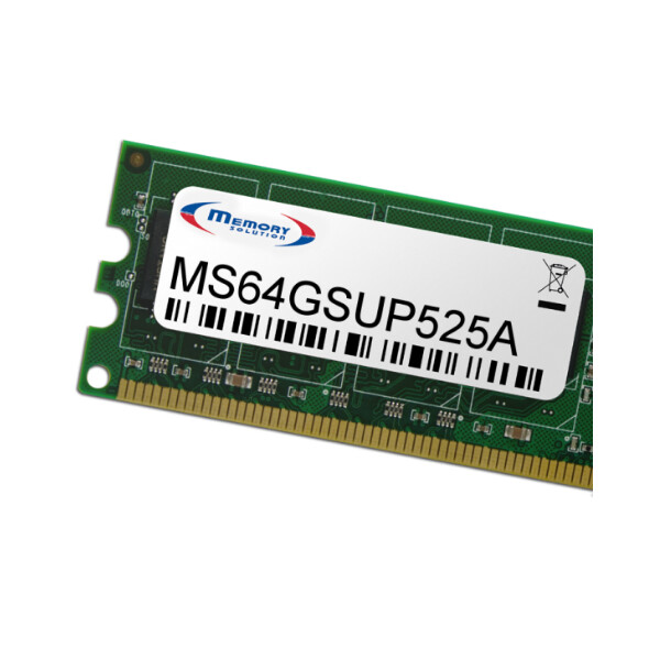 Memorysolution 64GB Supermicro X10DRFR, X10DRW, X10DRG Serie LRDIMM