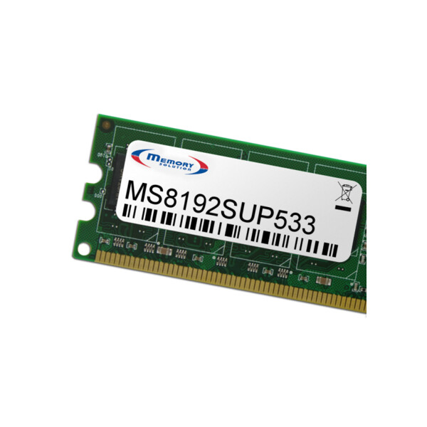 Memorysolution 8GB Supermicro X11SA, X11SS series