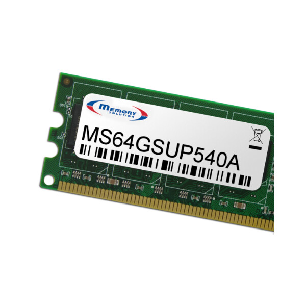 Memorysolution 64GB Supermicro X10DRH Serie LRDIMM