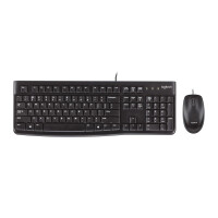 Logitech MK120 - BLACK - DEU - EMEA