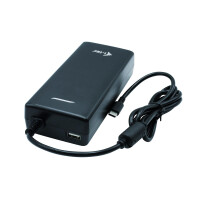 i-tec USB-C Dual Display Docking Station with Power Delivery 100 W + Universal Charger 112 W - Verkabelt - USB 3.2 Gen 1 (3.1 Gen 1) Type-C - 100 W - 3,5 mm - 10,100,1000 Mbit/s - Schwarz