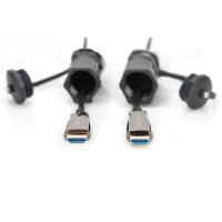 DIGITUS - AK-330130-100-S - HDMI AOC 4K Kab. gepanzert 10m