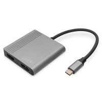 DIGITUS - DA-70828 - USB-C zu 2xHDMI Adapt. 4K/30Hz
