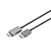 DIGITUS - DB-340305-018-S - DP zu HDMI Kabel 8K@60Hz 1,8m