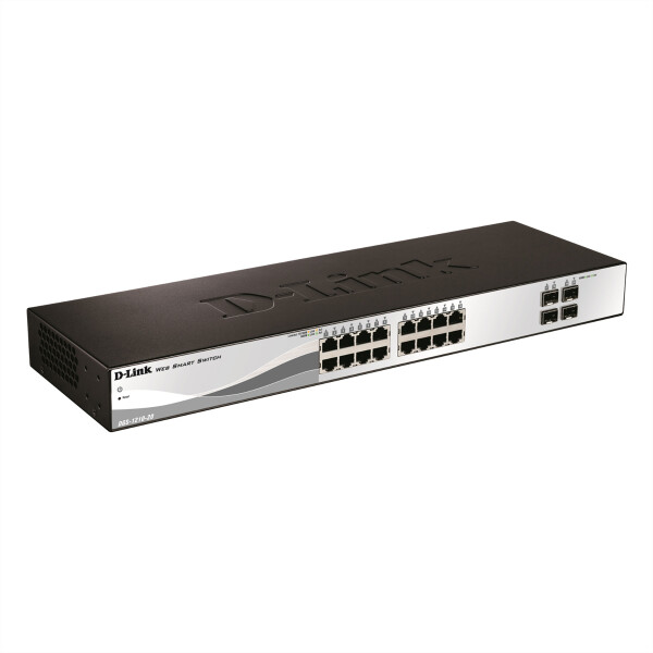 D-Link 20-Port Layer2 Smart Managed Gigabit Switch|green 3.0 16x 10/100/1000Mbit/s TP - Switch - Glasfaser (LWL)