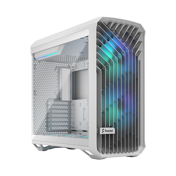 Fractal Design CAS Torrent RGB White TG Clear Tint