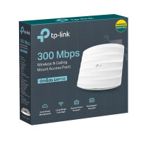 TP-Link - EAP110 - AP Wi-Fi 4  1x FE PPoE Outdoor