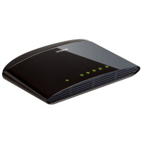 D-Link DES 1005D - Switch - 0,1 Gbps - 5-Port 3 HE - Extern