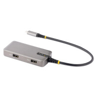 StarTech.com USB-C Multiport Adapter, 4K 60Hz HDMI,...