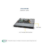 Supermicro SuperServer 510P-MR - 3.000 GB - NVMe