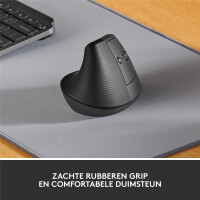 Logitech Lift Right Vertical Ergonomic Mouse - GRAPHITE...