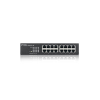 ZyXEL GS1100-16 - Unmanaged - Gigabit Ethernet (10/100/1000) - Rack-Einbau - Wandmontage