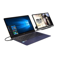 ASUS MB14AC - 35,6 cm (14 Zoll) - 1920 x 1080 Pixel - Full HD - 5 ms - Grau