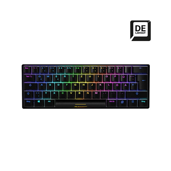 Sharkoon SGK50 S4 bk Kailh Brown DE